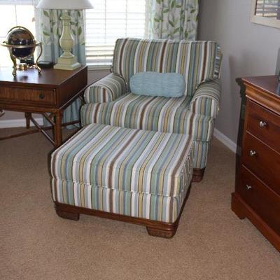 sitting chair and ottoman $125.00.
Tommy Bahama nightstand $125.00