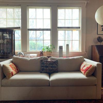Crate and Barrel Two Seat Sofa 
