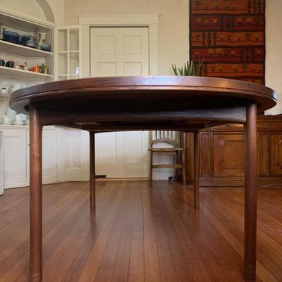 Teak Dining Table with Three Extensions 