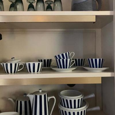 Lyngby, Blue and White China from Denmark  