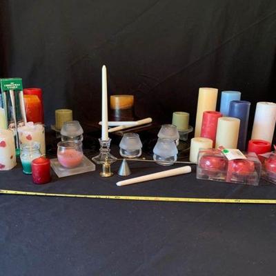 Candle Assortment & Candle Decor