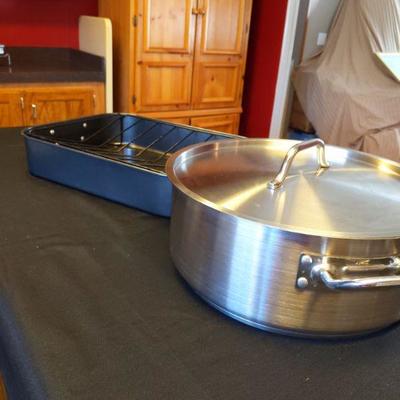Oneida Roasting Pan & NSF Update Stainless Pot