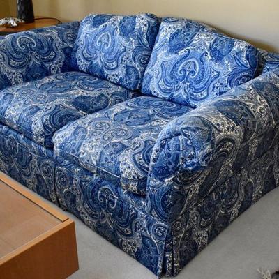 Paisley loveseat
