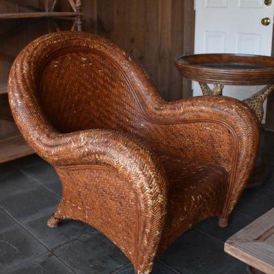 Wicker chair