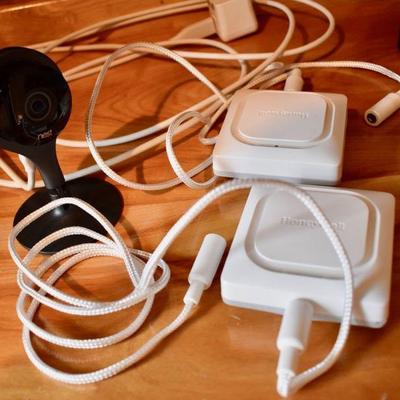 Nest camera and Honeywell water leak & freeze detectors