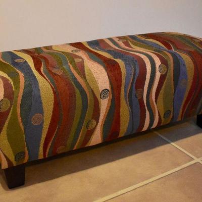 Modern upholstered bench