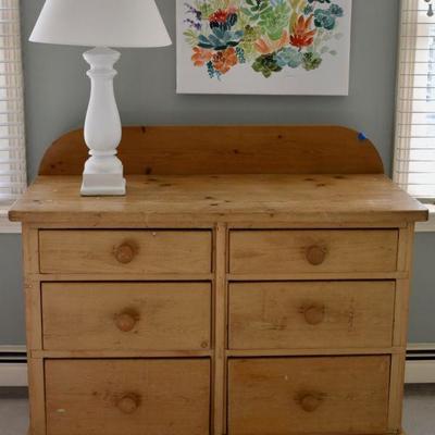 Pine double dresser