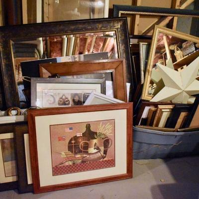 More artwork and mirrors