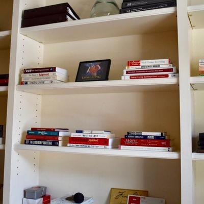 Books and decor