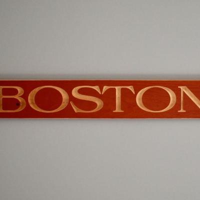 Boston sign