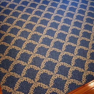 Custom rug, approx. 10'6" X 13'6"