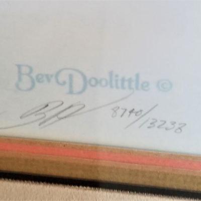 Bev Doolittle Guardian Spirits set of 2 Signed and Numbered and Framed Prints