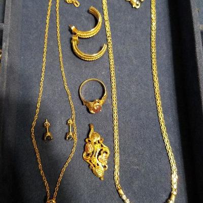 Gold and Gemstone Jewelry