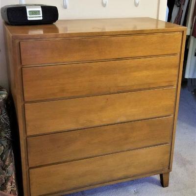 Highly collectible Conant-Ball Midcentury dresser - designed by Russell Wright