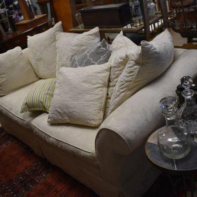 87 inches long like new sofa $175