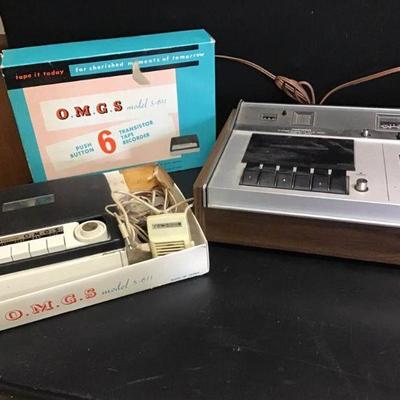 Vtg Pioneer 8-Track & Cassette Recorders