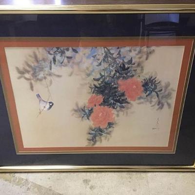 Framed Asian Style Print by David Lee