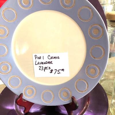 Pier 1 Cosmos Dinnerware - Lavender