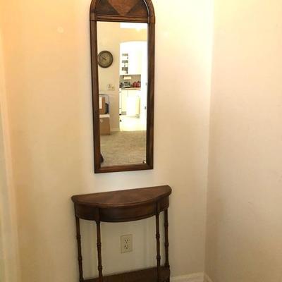 Petite Demi-Lune Hall Table
Arched-top Hall Mirror