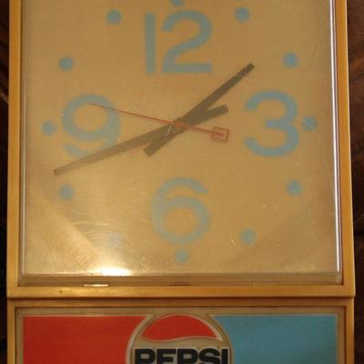 Working Pepsi Clock