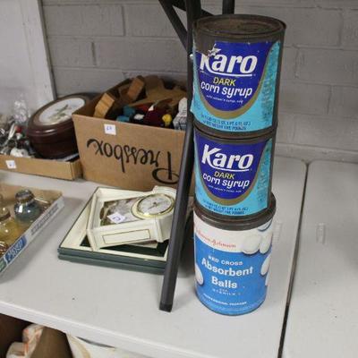 KARO ADVERTISING CANS