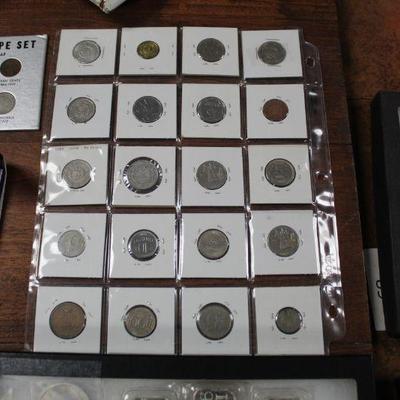SETS AND SILVER COINS AND BARS AND MORE MONEY