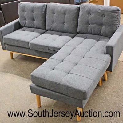  NEW Haskell Style Upholstered Button Tufted Decorator Sofa Chaise

Auction Estimate $200-$400 â€“ Located Inside 