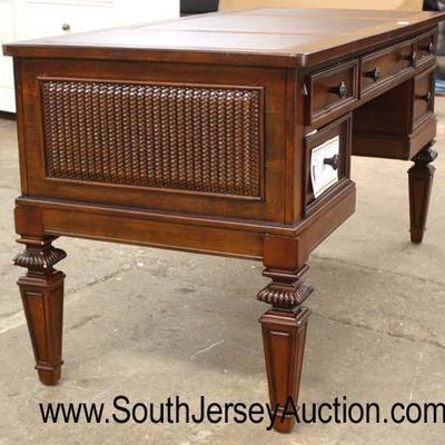  NEW Leather Top Carved Mahogany 5 Drawer Executrix Desk

Auction Estimate $200-$400 – Located Inside 