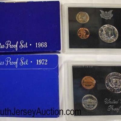  1968 United States Proof Set and 1972 United States Proof Set

Auction Estimate $5-$10 â€“ Located Glassware 