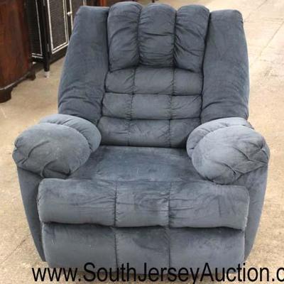  NEW Upholstered Velour Recliner

Auction Estimate $100-$300 â€“ Located Inside 