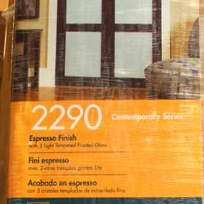  NEW 6â€™ Espresso Finish Interior Door

Auction Estimate $50-$100 â€“ Located Dock 