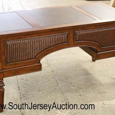  NEW Leather Top Carved Mahogany 5 Drawer Executrix Desk

Auction Estimate $200-$400 â€“ Located Inside 