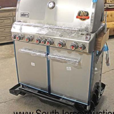  NEW “Weber” Stainless Steel High End 8 Burner with Sear Station Gas Grill with Paperwork

Auction Estimate $300-$1000 – Located Inside 