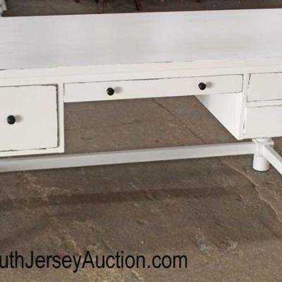  White Painted Shabby Chic Colonial Style Desk

Auction Estimate $100-$300 â€“ Located Inside 