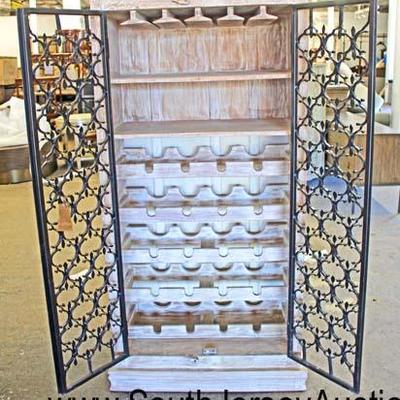  NEW Decorator Designer Metal 2 Door Wine Storage Cabinet

Auction Estimate $300-$600 – Located Inside 