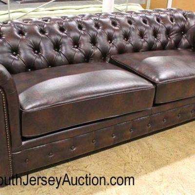  NEW Button Tufted Chesterfield Style Leather Style Sofa

Auction Estimate $300-$600 â€“ Located Inside 