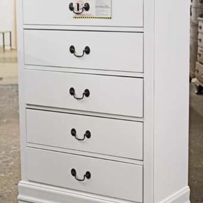  NEW Shabby Chic 5 Drawer High Chest

Auction Estimate $100-$300 â€“ Located Inside 