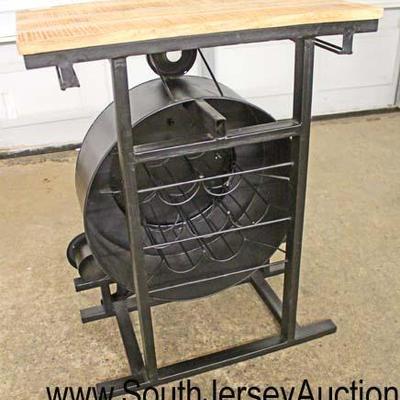  â€” Great Apartment Size â€”

COOL Railroad Train Front Decorator Wine Cheese Table

Auction Estimate $200-$400 â€“ Located Inside 