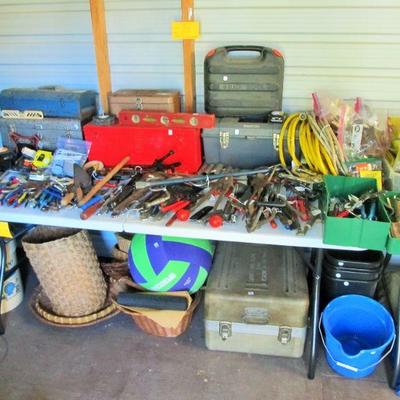 Hundreds of hand tools!!  Come get them before they're gone!!