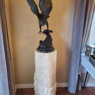 Bronze Eagle by J. Moigniez