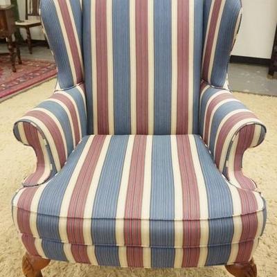 1170	SHERRILL UPHOLSTERED WING CHAIR 
