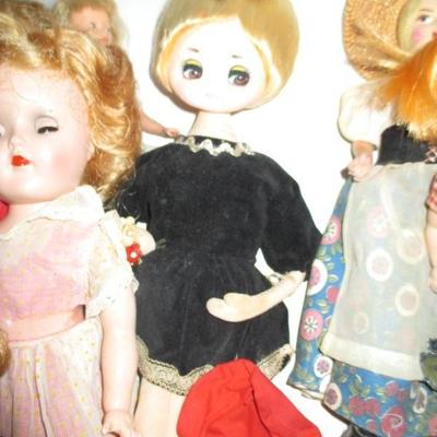 Vintage Dolls Shirley Temple, Ginnie, Mod and More 