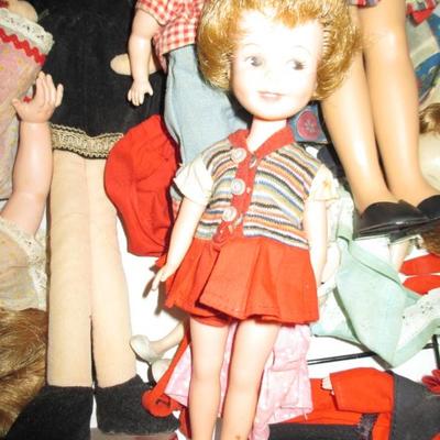 Vintage Dolls Shirley Temple, Ginnie, Mod and More 