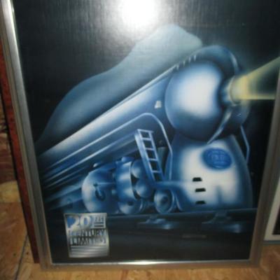 Locomotive New York Central System Poster 20th Century Limited  