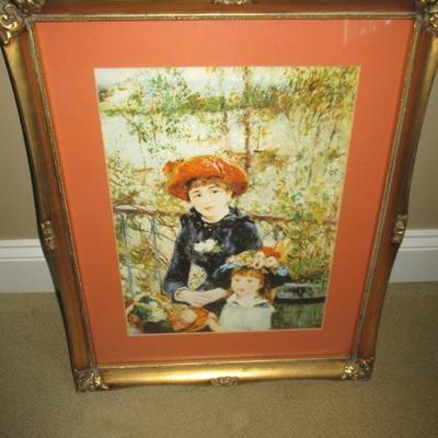 Auguste Renoir Mother & Child  