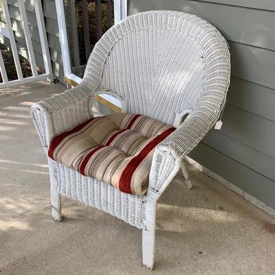Wicker chair $48