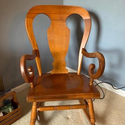 Rocking chair $125