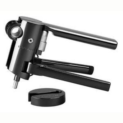 Le Creuset Advanced Lever Corkscrew Set and Foilcutter, Black Nickel (OPEN BOX, AS IS)