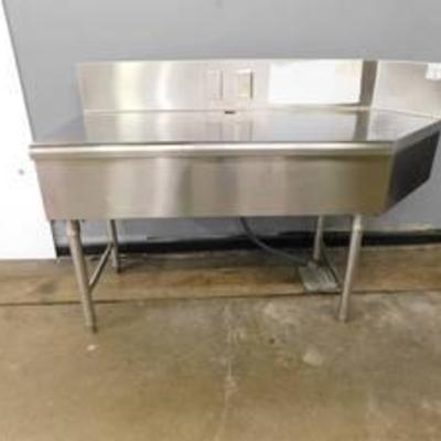 Omniteam Under Bar Work Table wOutlets