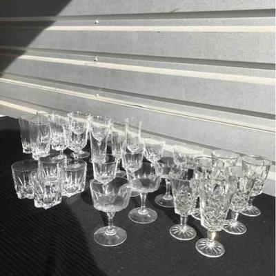 Fun mix of current and vintage!
- 28 vintage champagne glasses: 2 1/2